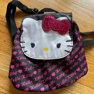Hello Kitty Black and Pink Bag with Signature Design
